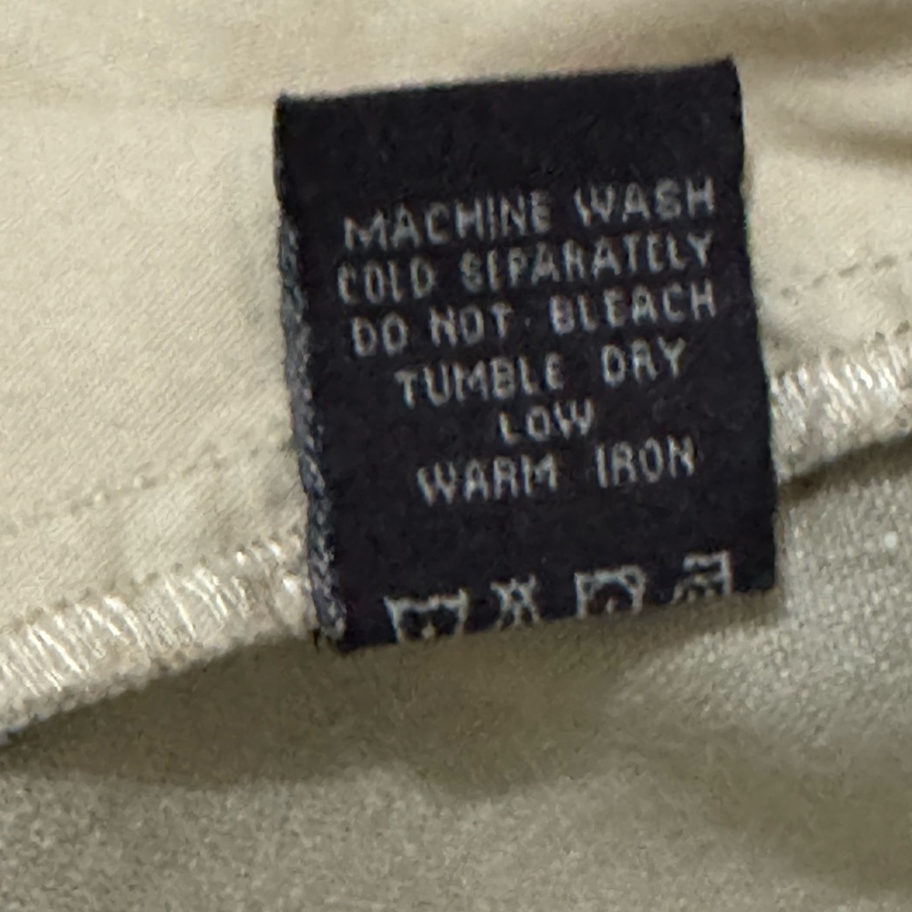 Martin Gordon 💯 Linen Khaki Drawstring Pants Medium - Picture 5 of 5